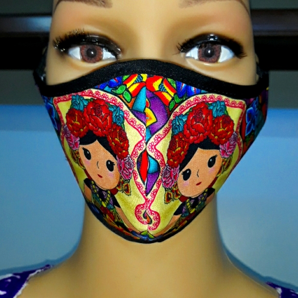 Hand Crafted Accessories - Mexican Face Mask